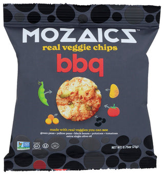Mozaics Chips Veggie Bbq Popped