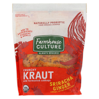 Farmhouse Culture Kraut Sriracha Gnger Org