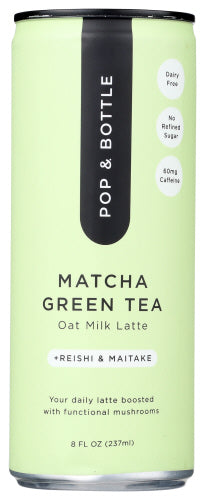 Pop And Bottle Latte Oat Mlk Gr Tea Mtch