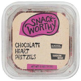 Snackworthy Pretzels Chocolate Hearts