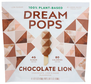 Dream Pops Bar Chocolate Lion 4pk