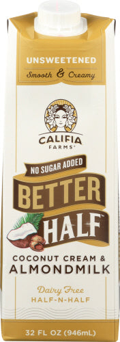 Califia Creamer Non Dry Unsweetnd