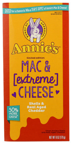 Annies Homegrown Macaroni Xtrm Chddr Shls