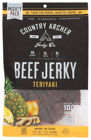 Country Archer Jerky Beef Teriyaki