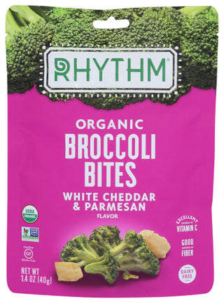 Rhythm Superfoods Bite Brocli Wht Ched Parm