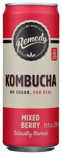 Remedy Kombucha Mixed Berry 4pk