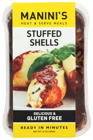Maninis Gluten Free Stuffed Shells