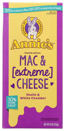 Annies Homegrown Macaroni White Chddr Shl