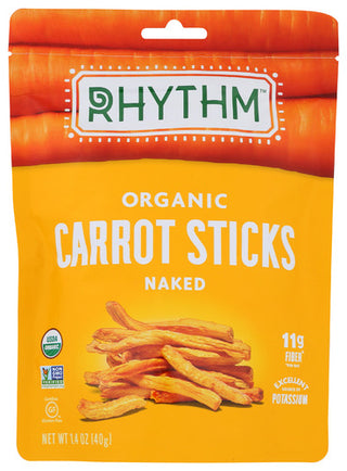 Rhythm Superfoods Carrot Sticks Org Naked