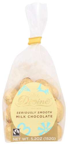 Divine Chocolate Choc Mlk Eggs Mini