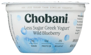 Chobani Yogurt Lss Sug Blueberry