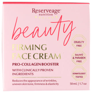 Reserveage Cream Face Firming