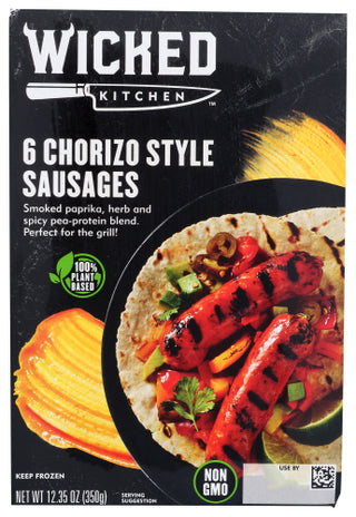 Wicked Sausages Meatless Chorizo