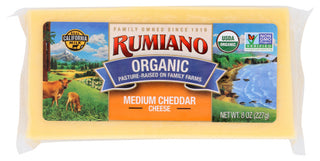 Rumiano Family Cheese Bar Chdr Medm Org