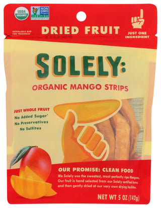 Solely Fruit Dried Mango Org