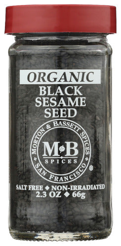 Morton & Bassett Sesame Seed Blk Organic