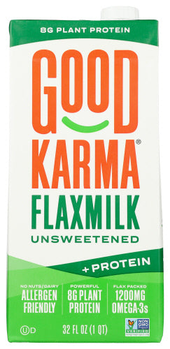 Good Karma Flax Milk Prtn Unswtnd