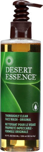 Desert Essence Wash Face Thrghly Clean