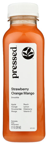 Pressed Juicery Juice Strwbrry Ornge Mngo
