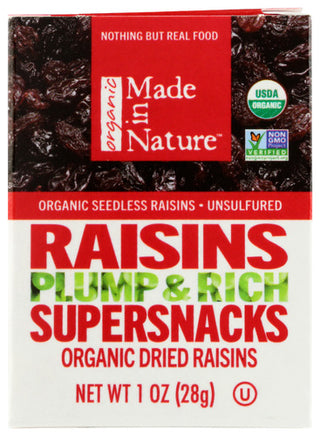 Made In Nature Raisins Thompson Df 6pk
