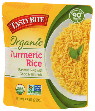 Tasty Bite Rice Turmeric Org