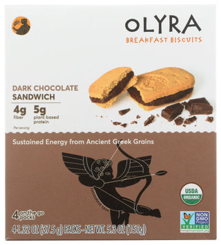 Olyra Biscuit Brkst Dark Chocol