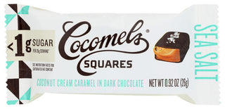 Cocomels Chocolate Sqrs Sea Slt