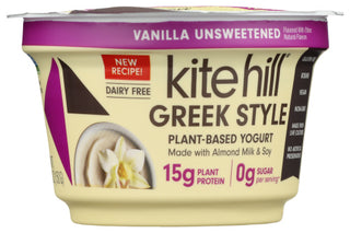 Kite Hill Yogurt Greek Vnila Unswtn