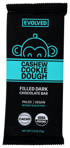 Evolved Chocolate Bar Choc Cashw Ckie Dgh