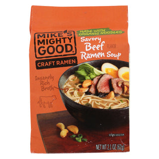 Mikes Mighty Good Soup Savory Beef Ramen