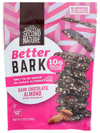 Second Nature Chocolate Dark Almd Bark