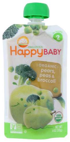 Happy Baby Stage2 Brccli Peas&pear Org