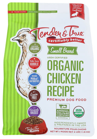Tender And True Dog Food Chkn S Breed Org