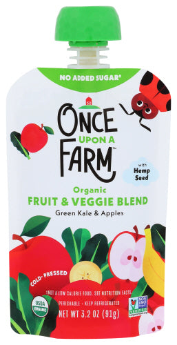 Once Upon A Farm Green Kale Apple 7 Mnths