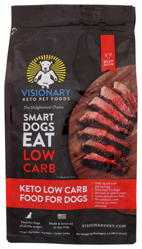 Visionary Pet Foods Dog Food Dry Beef
