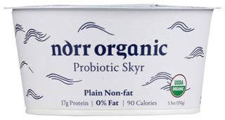 Norr Organic Skyr Plain Non Fat Org