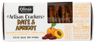 Olinas Bakehouse Crisps Date And Apricot
