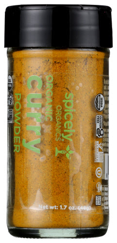 Spicely Organics Spice Curry Powder  Jar