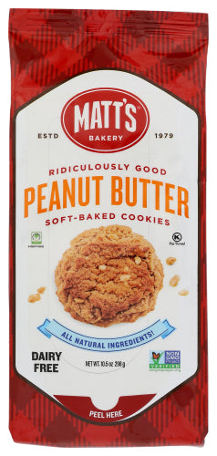 Matts Cookies Cookies Peanut Butter