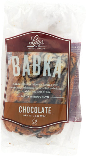 Lillys Baking Co Babka Chocolate