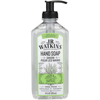 Jr Watkins Soap Liq Hand Aloe&grn Tea