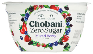 Chobani Yogurt Mixed Bry Zero Sug