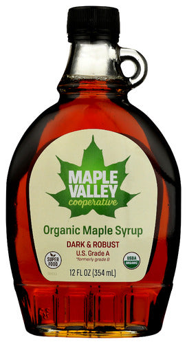 Maple Valley Cooperative Syrup Maple Dark Robust Org