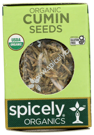 Spicely Organics Spice Cumin Seeds Box