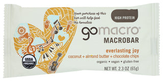 Gomacro Bar Choc Chp Almnd Bttr