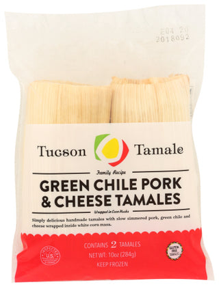 Tucson Tamale Company Tamale Grn Chle Prk Chese
