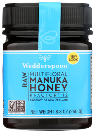 Wedderspoon Honey Raw Manuka Kfctr 12