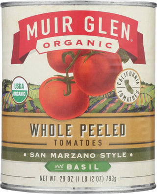 Muir Glen Tomato Peeld Basil