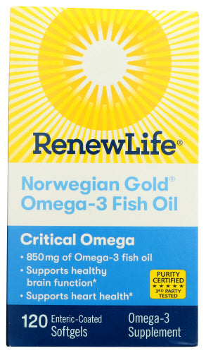 Renew Life Omega3 Ng Fish Oil Critcl