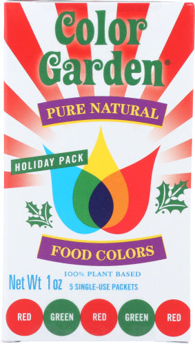 Color Garden Color Food Ntrl Holiday 5pc